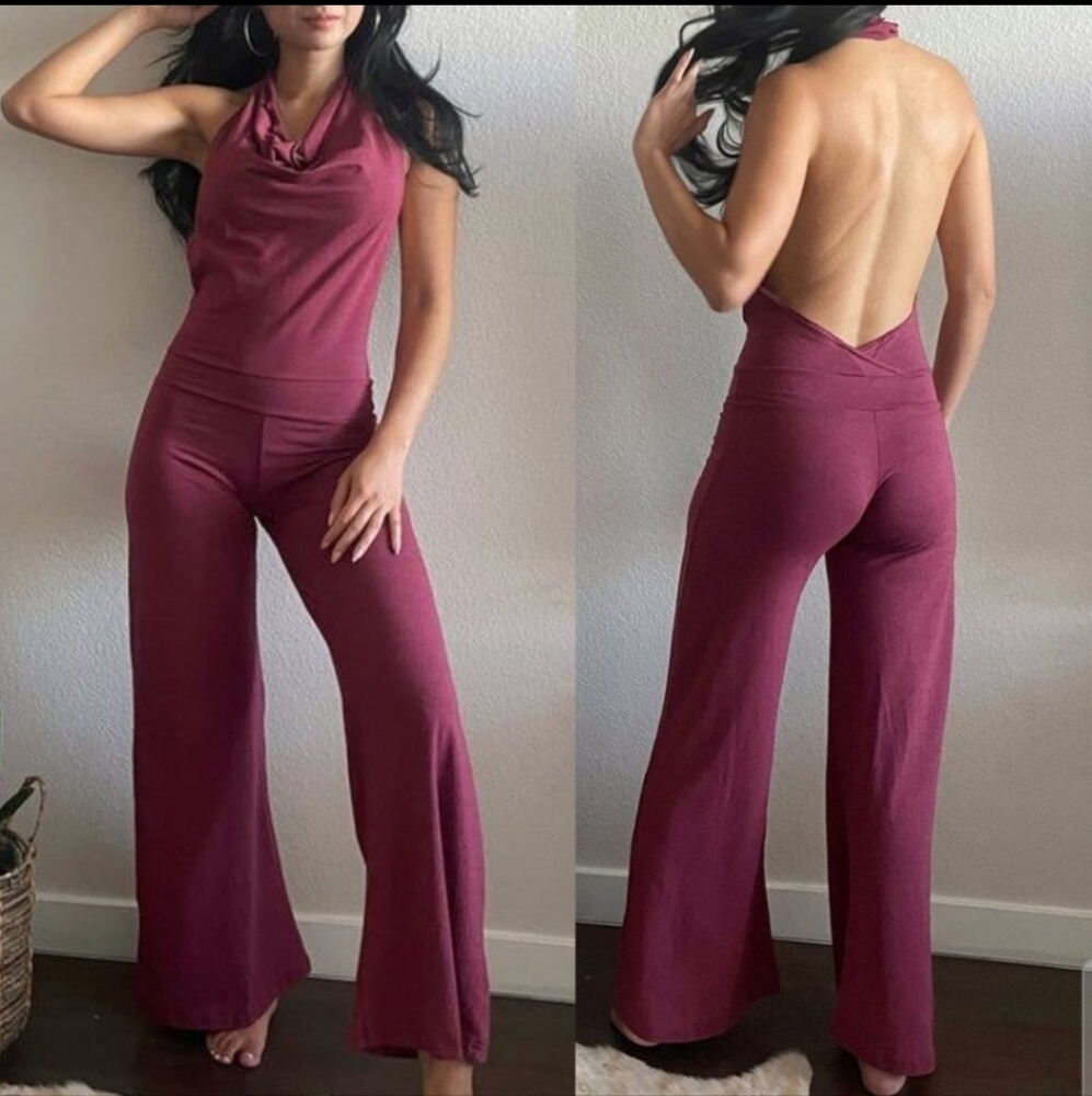 Aria Lattner Flare Jumpsuit NEW
